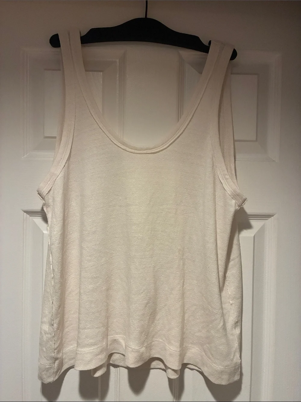 Free People Scoop Neck Silk Tank